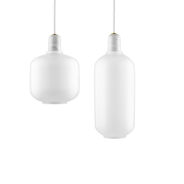 Normann Copenhagen Amp Lampe, stor - hvid - Bahne